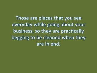 Places You May Have Forgotten to Clean