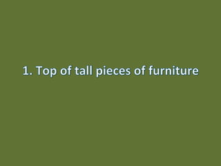 Places You May Have Forgotten to Clean