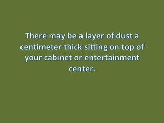 Places You May Have Forgotten to Clean