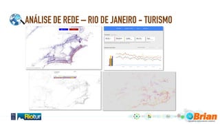 ANÁLISE DE REDE – RIO DE JANEIRO - TURISMO
 