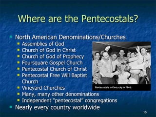 Turning Points, chapter 13, Rise & Spread of Pentecostalism | PPT