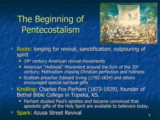 Turning Points, chapter 13, Rise & Spread of Pentecostalism | PPT