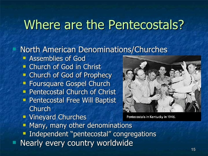 Turning Points, chapter 13, Rise & Spread of Pentecostalism