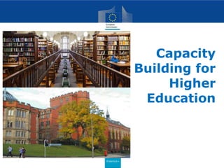Erasmus+
Capacity
Building for
Higher
Education
 