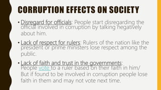 Corruption Involved Bribery / Corruptions | PPTX
