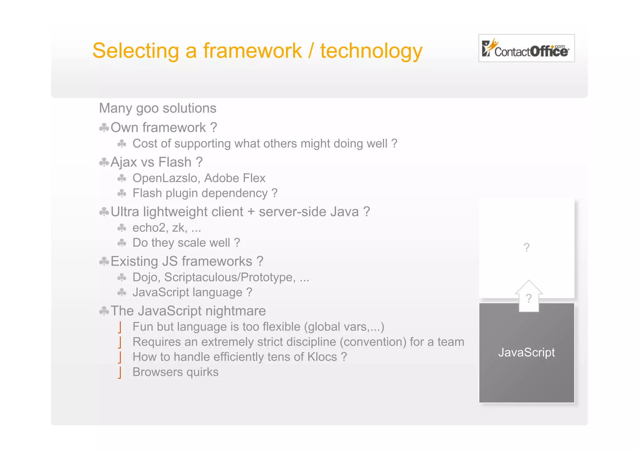 Brice Leblevennec @ FOWA Feb 07