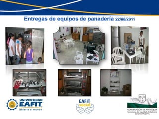 Entregas de equipos de panadería 22/08/2011