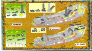 Инструкция по сборке конструктора Brick арт. 308 Черная Жемчужина из серии Pirates (Пираты)