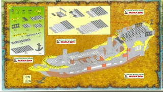 Инструкция по сборке конструктора Brick арт. 308 Черная Жемчужина из серии Pirates (Пираты)