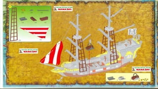 Инструкция по сборке конструктора Brick арт. 308 Черная Жемчужина из серии Pirates (Пираты)