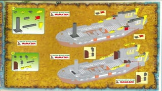 Инструкция по сборке конструктора Brick арт. 308 Черная Жемчужина из серии Pirates (Пираты)