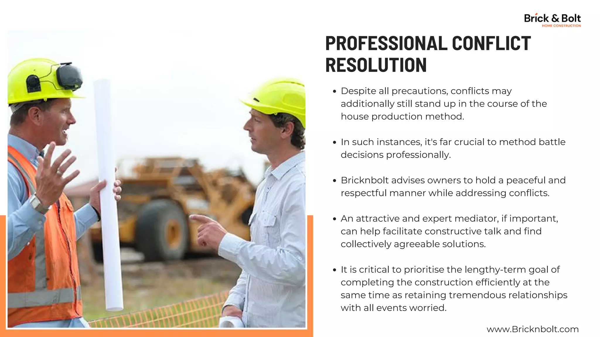 BRICK AND BOLT REVIEWS - HOW TO AVOID CONFLICTS DURING HOUSE ...