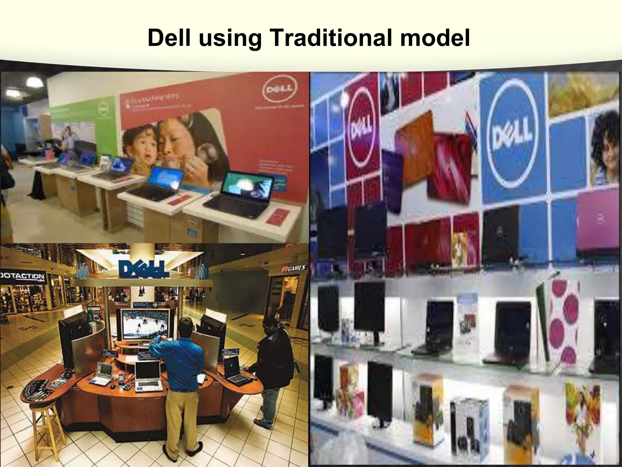 Dell using Traditional model
 