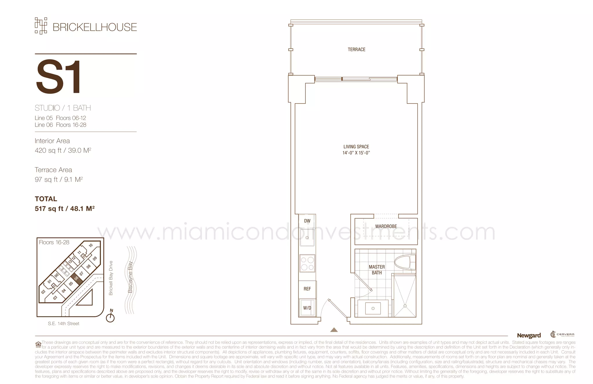 Brickell House floor plans PPT