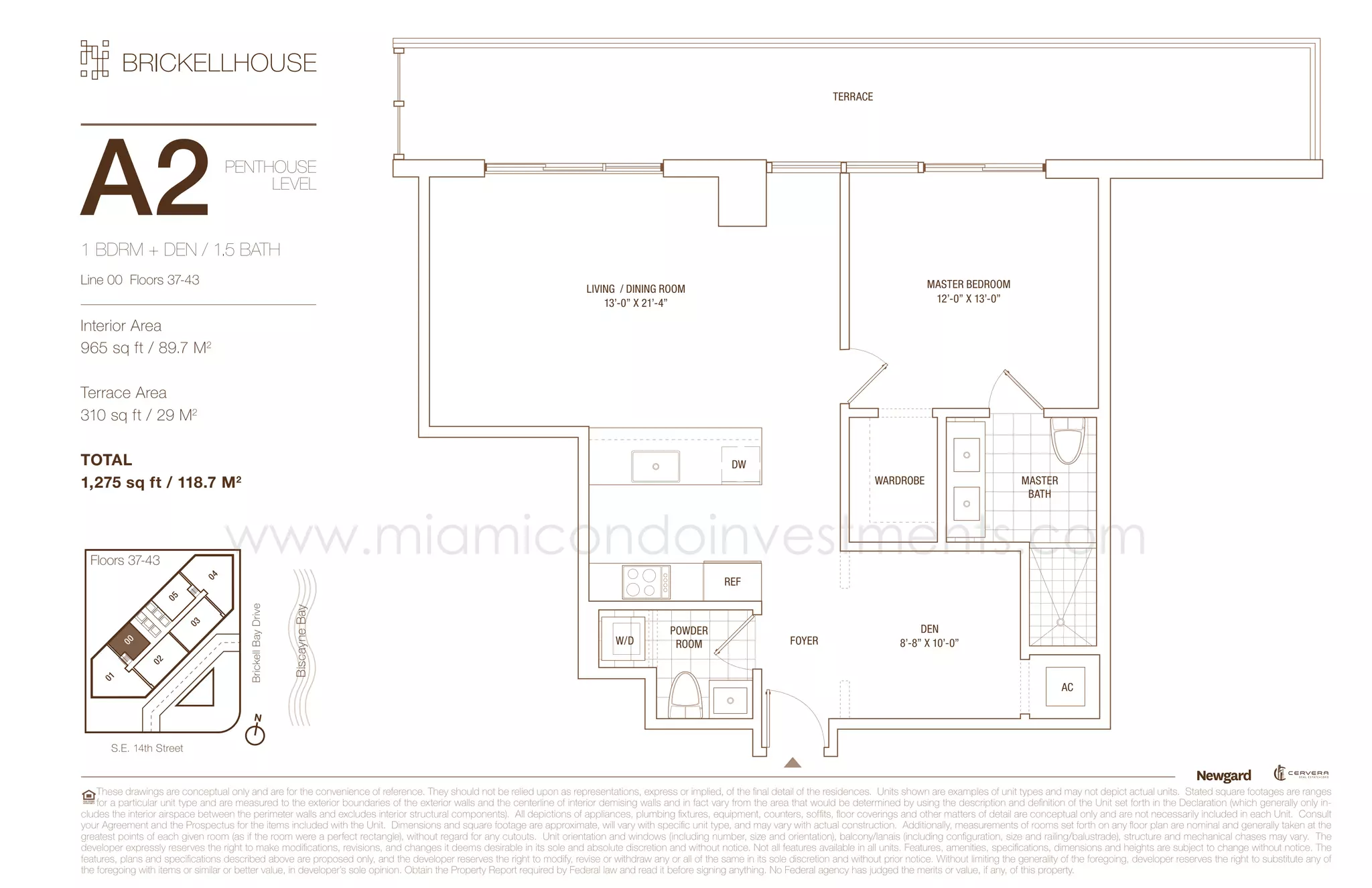 Brickell House floor plans PPT