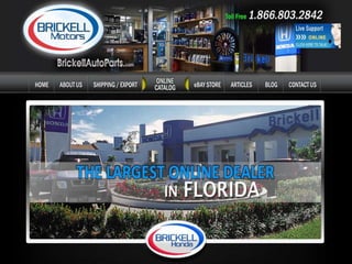 Brickell Auto Parts in Miami Florida OEM Dealer