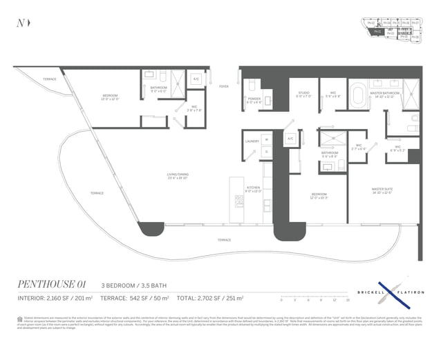 Curated visual reference: Visual Reference: Brickell Flatiron Condo Floor Plans