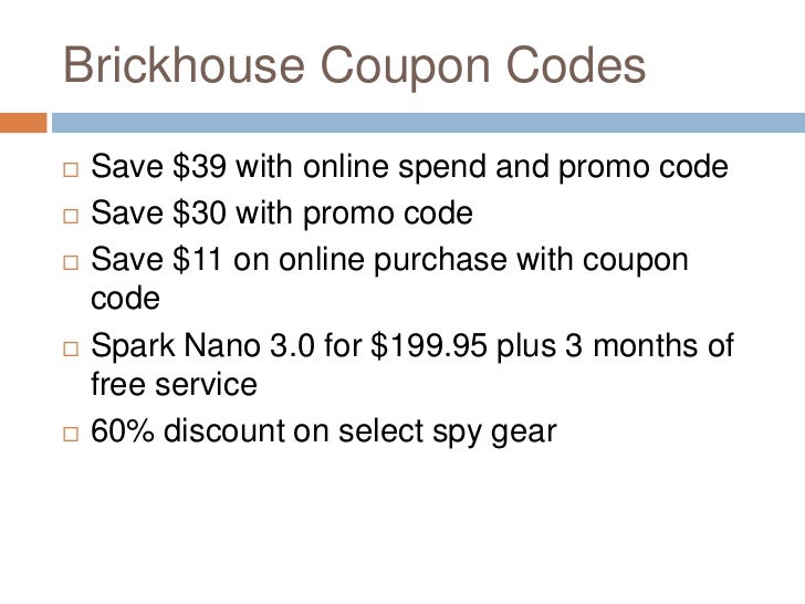 Brickhouse Security Promo Codes Current Deals