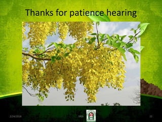 2/24/2018 22SRDI
Thanks for patience hearing
 