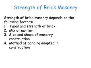 Brick Masonry.pptx on brick measurement final | PPTX