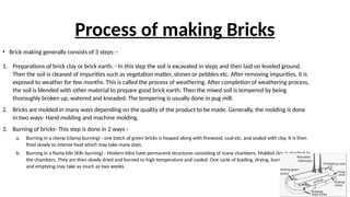 report on brick it composition and how its made | PPTX