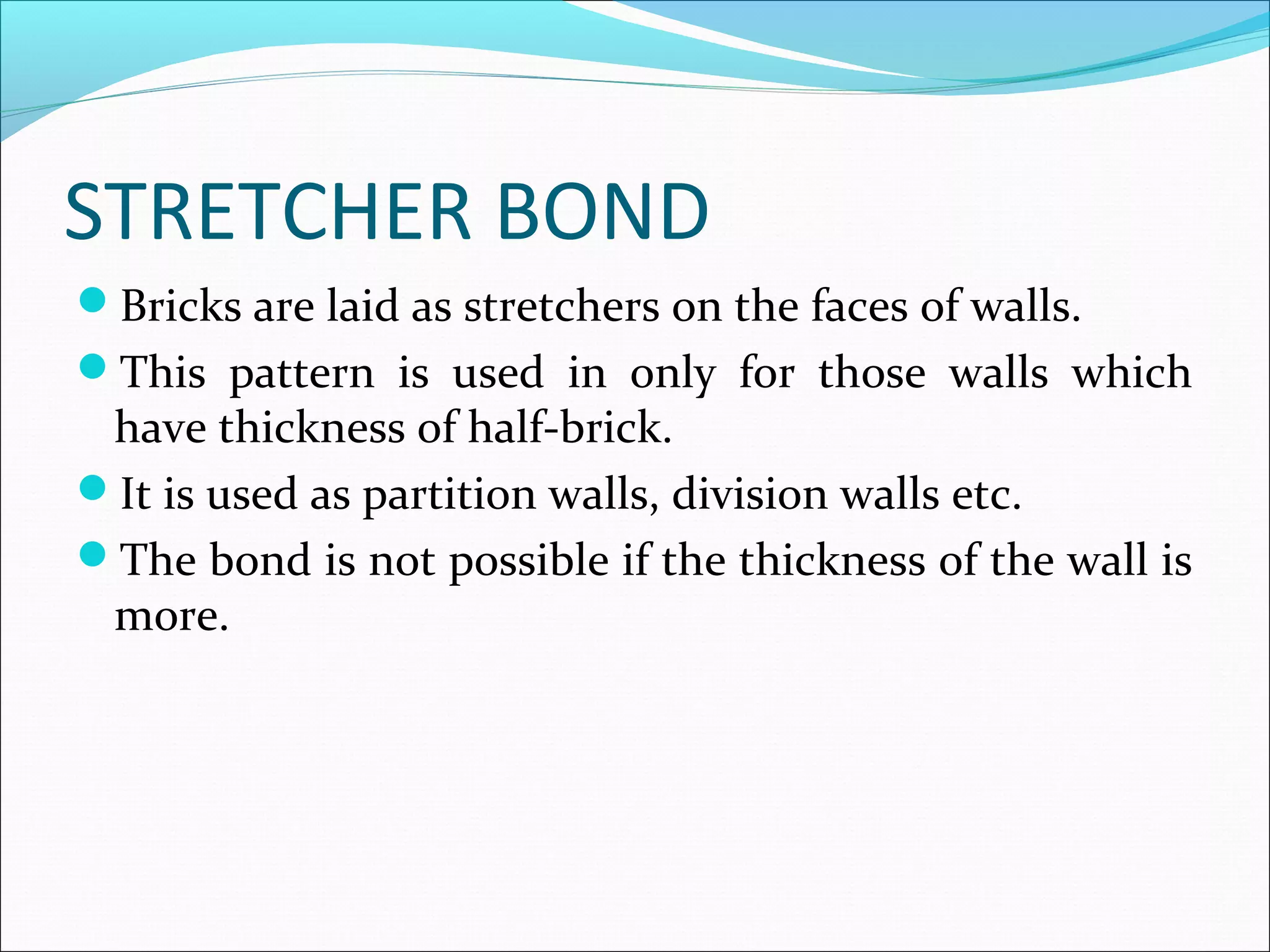 Random Stretcher Bond Bricks | PPT