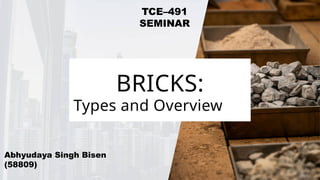Comprehensive Overview of Brick Types, Quality, and Applications in ...