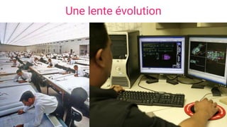 Une lente évolution
 