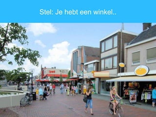 Stel: Je hebt een winkel..

 