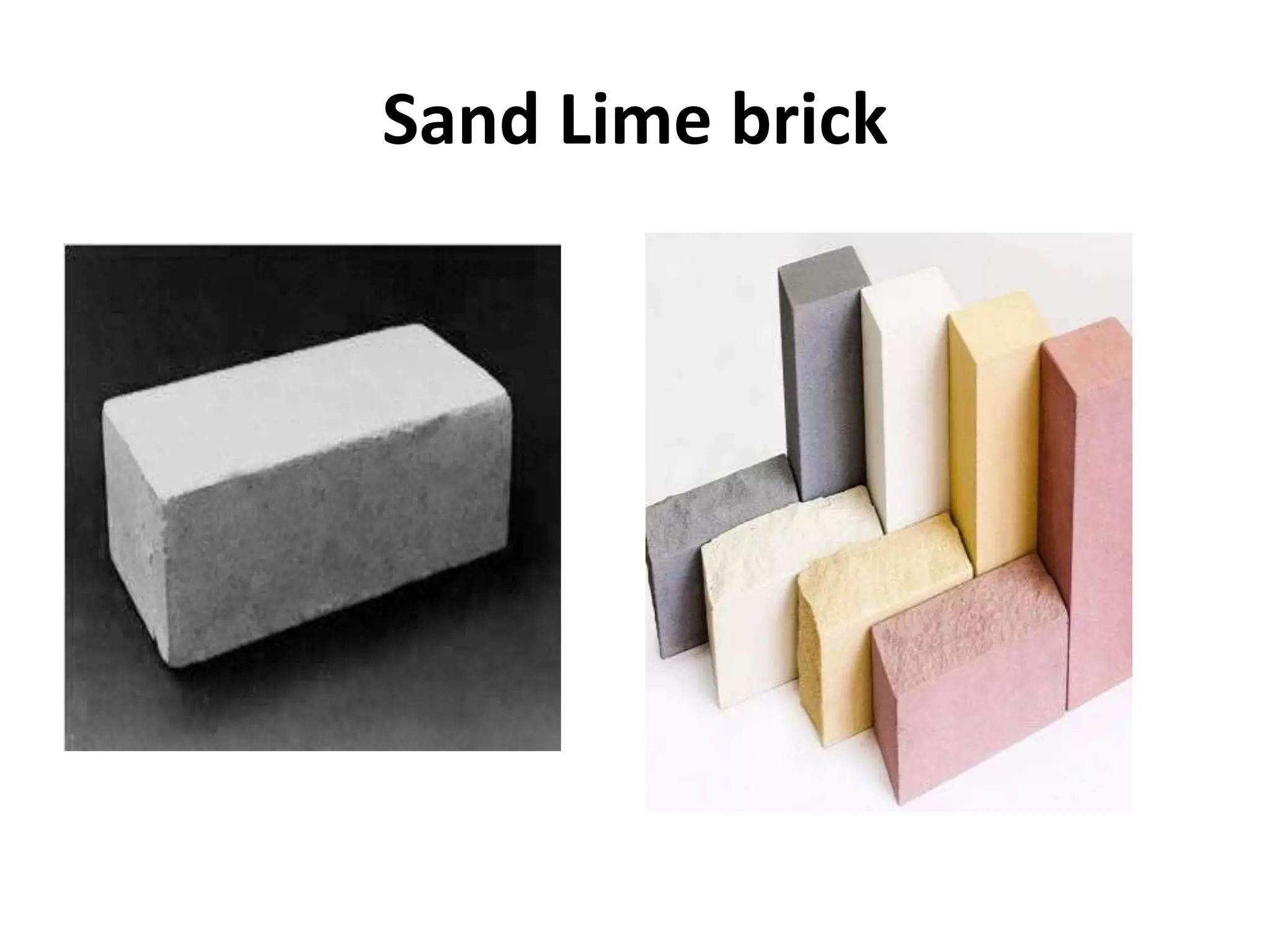 Sand Lime brick
 