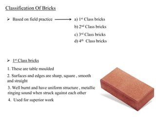 Comprehensive Guide to Bricks: Types, Properties, Defects, and ...