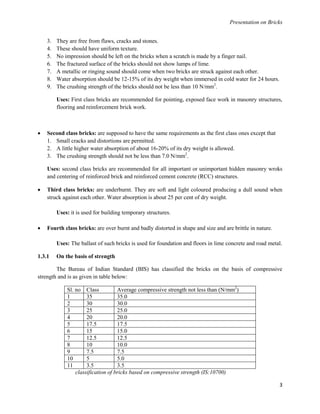 First Class Brick Report.pdf Bricks | PDF