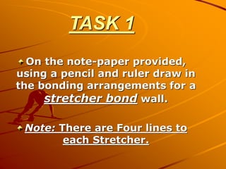 Brickwork Bonding (basics) | PPT