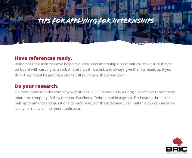 a guide to international internships bric language services cool internships