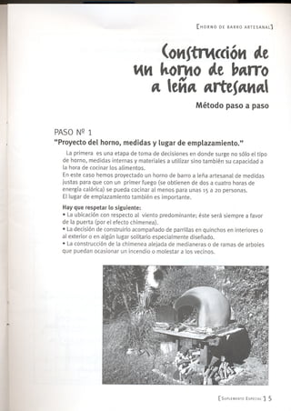Bricolaje ecologico libro - como construir un horno de barro artesa…