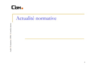 Actualité normative




                      3
 