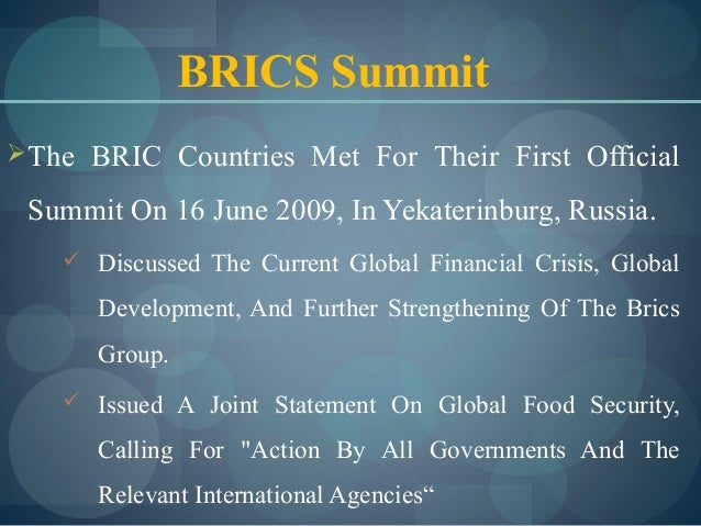 Brics best ppt