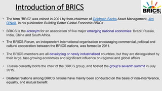 Bric Examples Brics | PPTX
