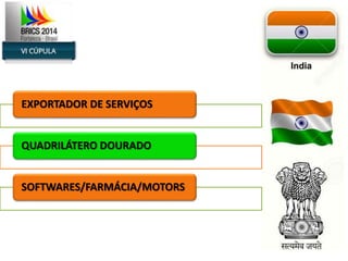 EXPORTADOR DE SERVIÇOS 
QUADRILÁTERO DOURADO 
SOFTWARES/FARMÁCIA/MOTORS 
 