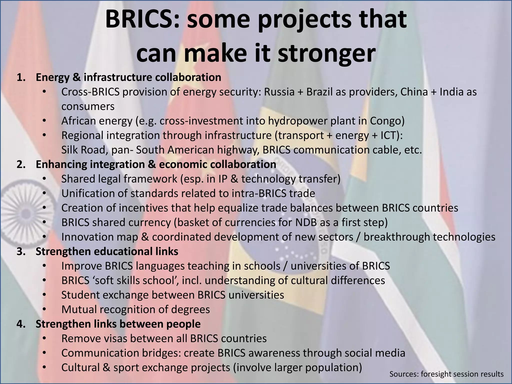 BRICS - Skills development areas | PPTX