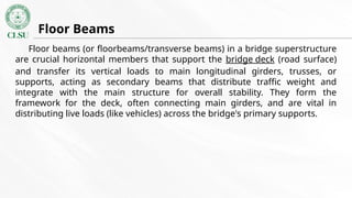 Superstructure and Substructure of a Bridge (Bridge Engineering) | PPTX