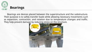 Superstructure and Substructure of a Bridge (Bridge Engineering) | PPTX