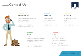 Company Presentation- Bridge Global