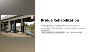Why Bridge Rehabilitation Is Essential for Aging Infrastructure | PPTX