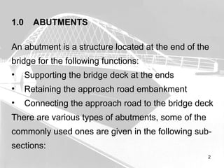 design of Bridge Substructure foundation | PPT