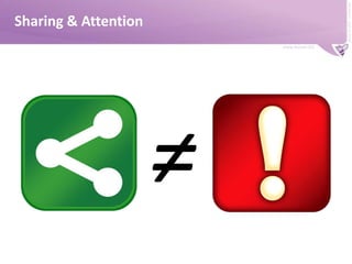 Sharing & Attention≠