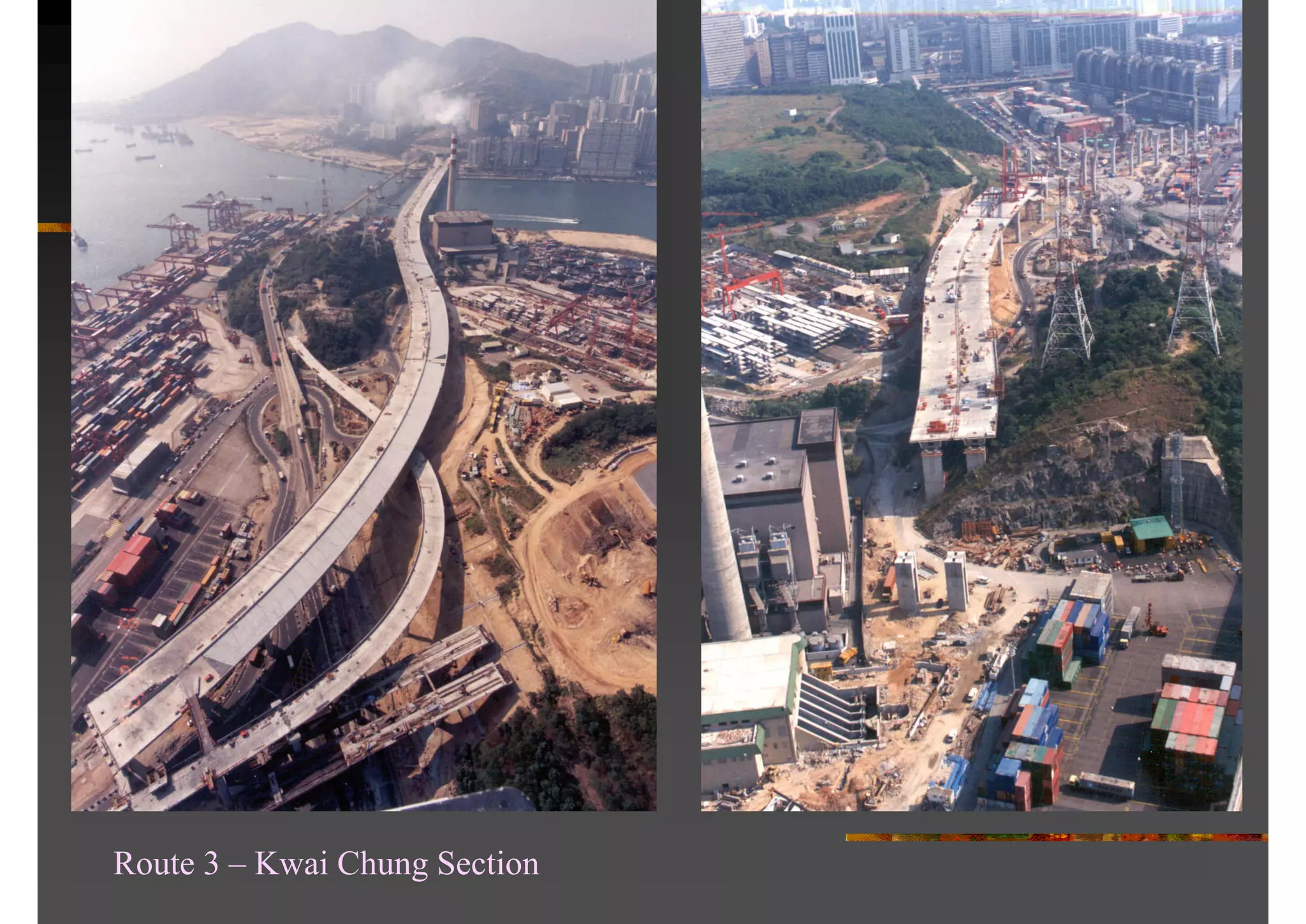 Route 3 – Kwai Chung Section
 