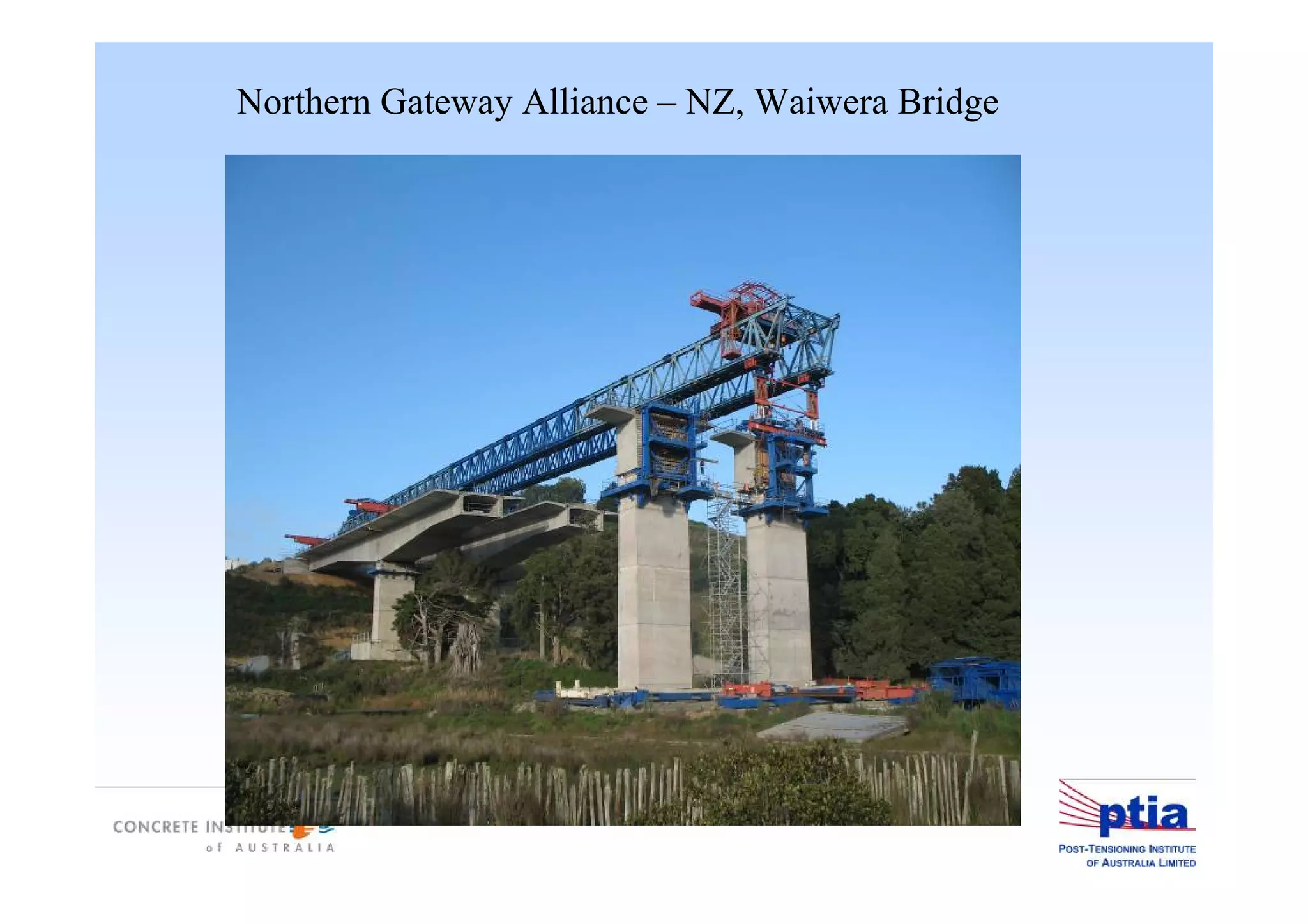 Northern Gateway Alliance – NZ, Waiwera Bridge
 