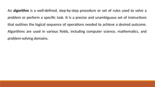 Bridge course types of computer algorithms and examples .pptx
