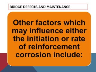 Bridge defects | PPTX